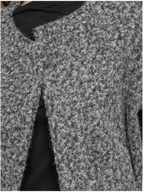 Gilet smanicato in maglia bouclé ujara - Kiabi