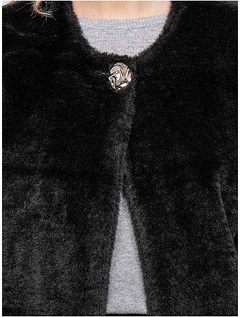 Gilet smanicato in pelliccia sintetica ulla