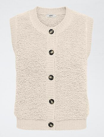 Gilet smanicato 'JDY' tinta unita