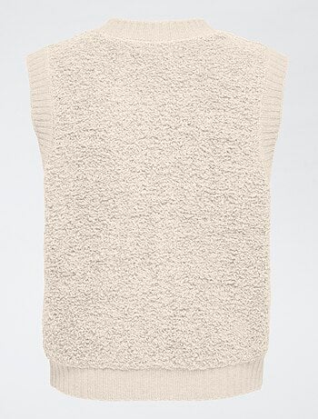 Gilet smanicato 'JDY' tinta unita