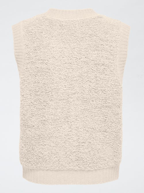 Gilet smanicato 'JDY' tinta unita - Kiabi