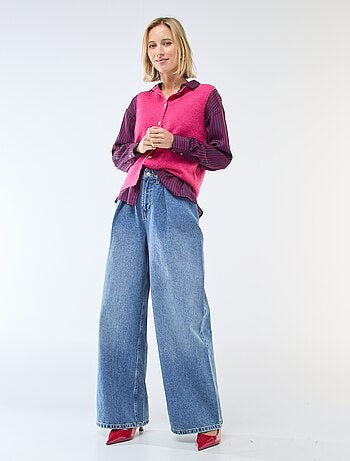 Gilet smanicato tinta unita