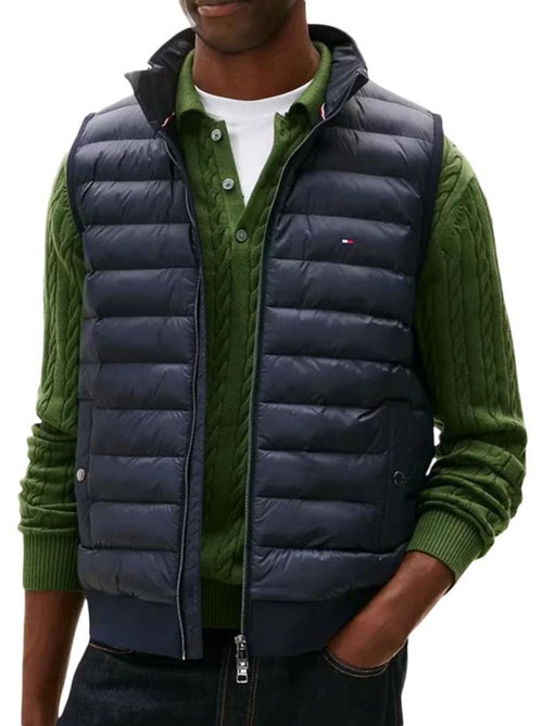 Gilet smanicato uomo tommy hilfiger mix media - Kiabi