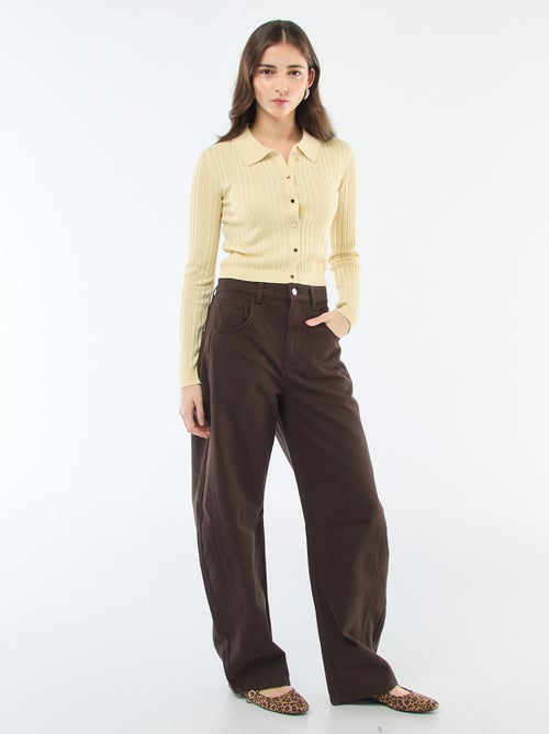 Gilet sottile con colletto polo - Kiabi