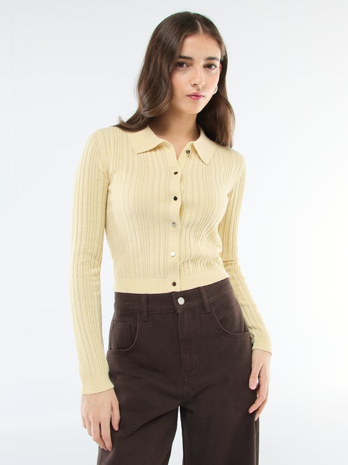 Gilet sottile con colletto polo - Kiabi