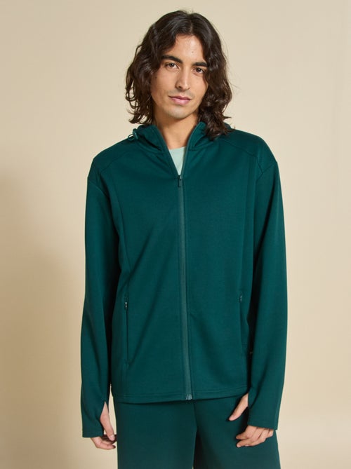 Gilet sportivo con cappuccio - (ekstract) - Kiabi