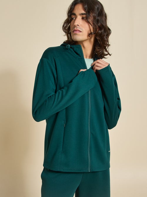 Gilet sportivo con cappuccio - (ekstract) - Kiabi