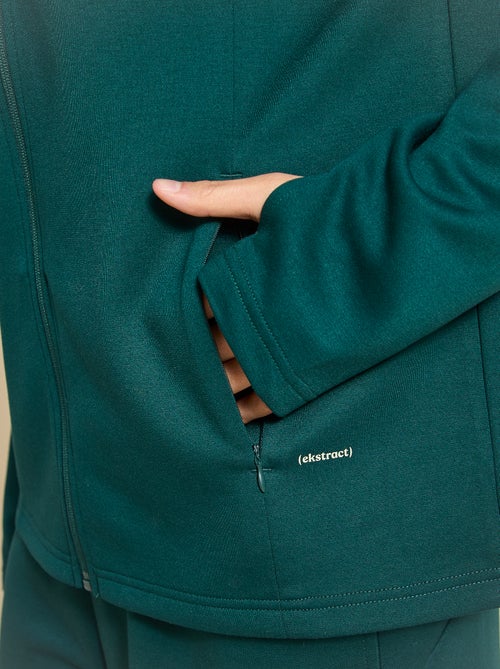 Gilet sportivo con cappuccio - (ekstract) - Kiabi