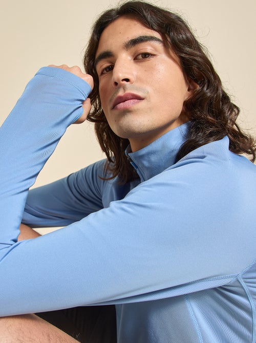 Gilet sportivo con collo a zip - (ekstract) - Kiabi