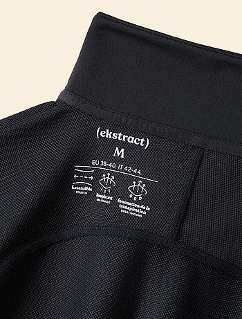 Gilet sportivo con collo a zip - (ekstract)