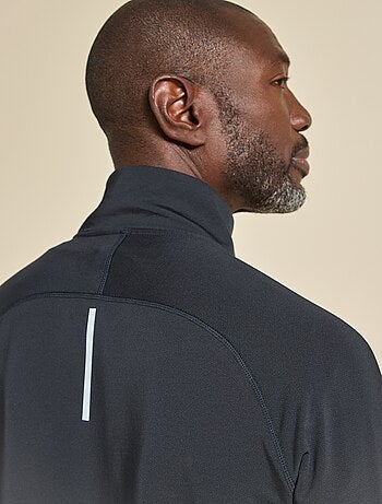 Gilet sportivo con collo a zip - (ekstract)