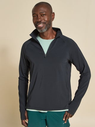 Gilet sportivo con collo a zip - (ekstract)