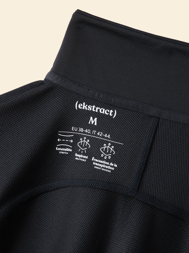 Gilet sportivo con collo a zip - (ekstract) Nero - Kiabi