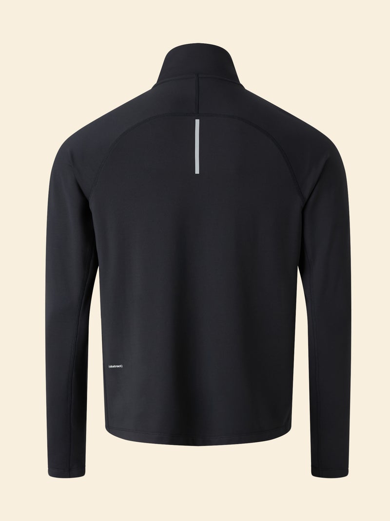 Gilet sportivo con collo a zip - (ekstract) Nero - Kiabi