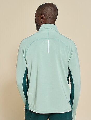 Gilet sportivo con collo a zip - (ekstract)