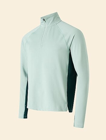 Gilet sportivo con collo a zip - (ekstract)