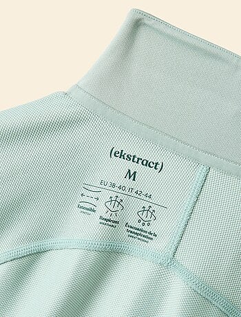 Gilet sportivo con collo a zip - (ekstract)