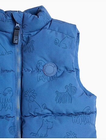 Gilet stampato, mo fashion
