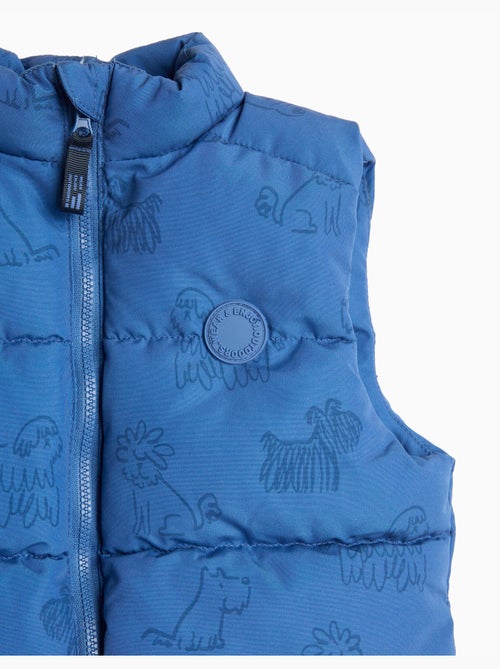 Gilet stampato, mo fashion - Kiabi