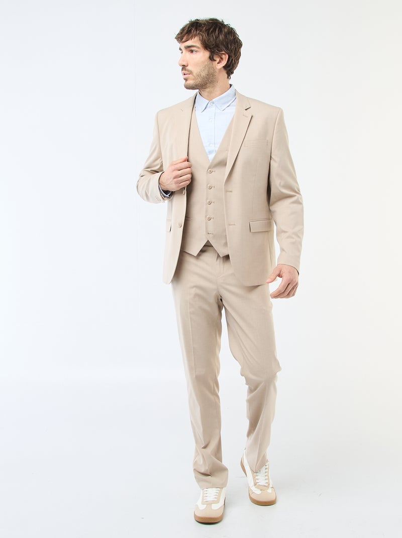 Gilet stile 'cameriere' Beige - Kiabi