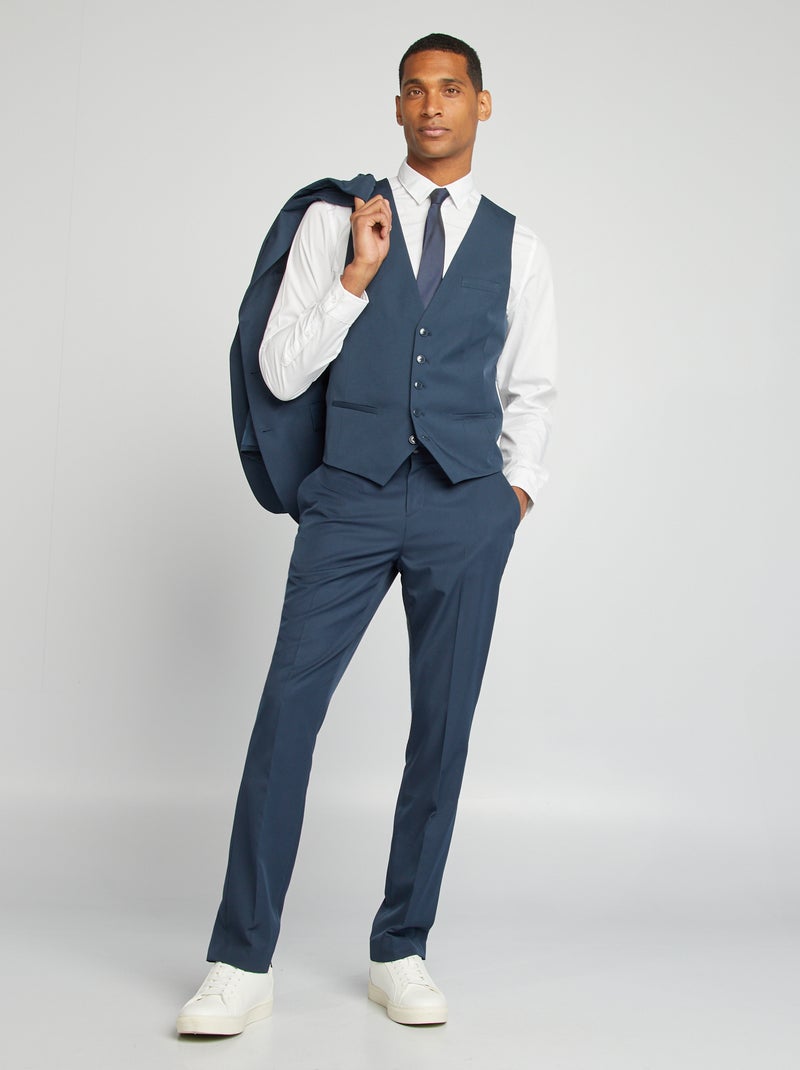 Gilet stile 'cameriere' blu - Kiabi
