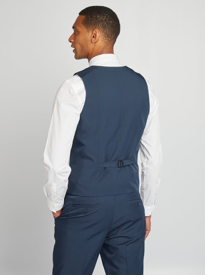 Gilet stile 'cameriere' blu - Kiabi