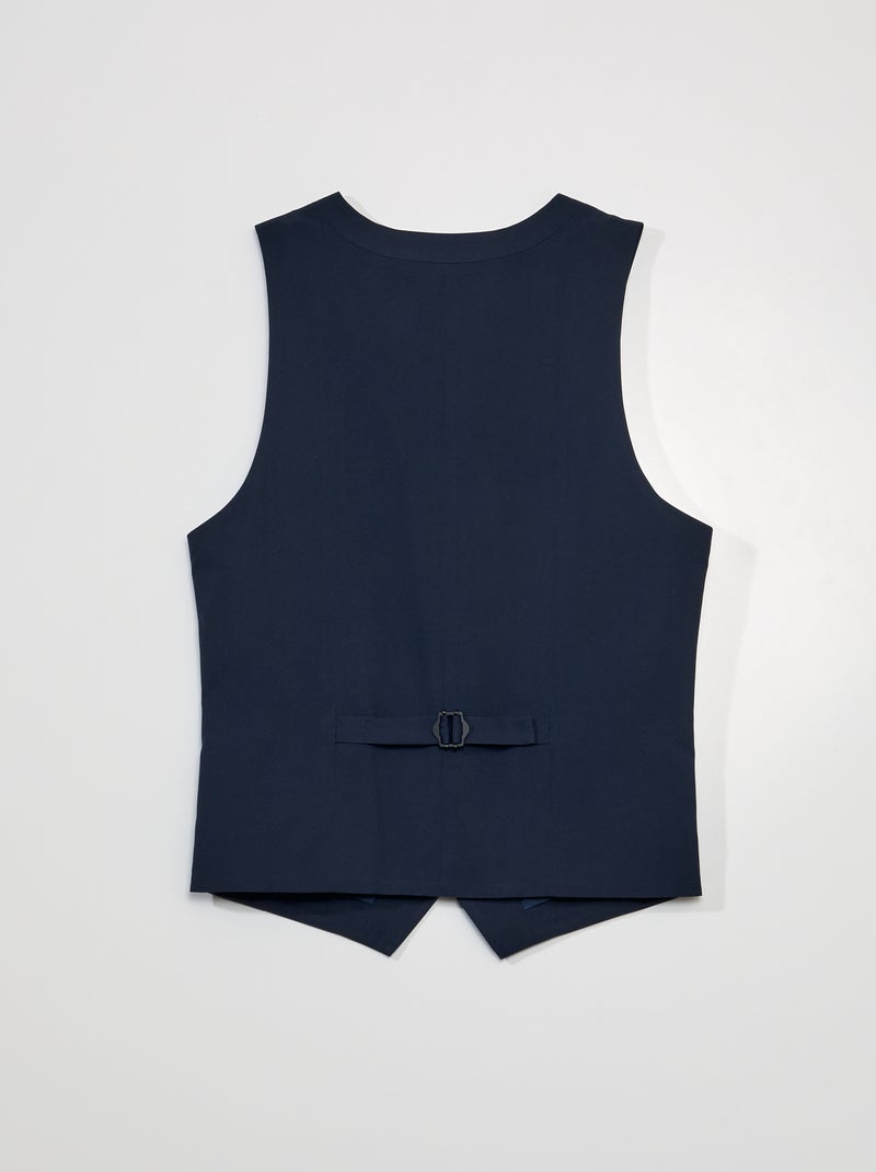 Gilet stile 'cameriere' blu - Kiabi