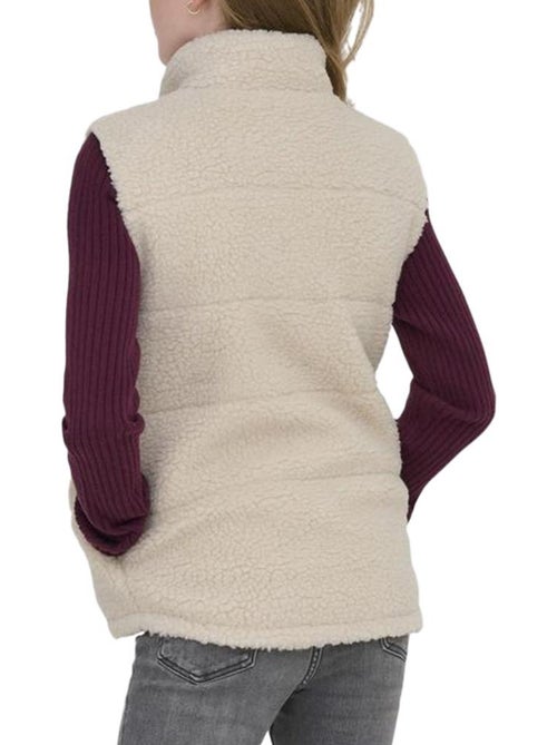 Gilet Teddy per Bambina - ONLY Kids - Kiabi Gilet Teddy per Bambina - ONLY Kids - Kiabi