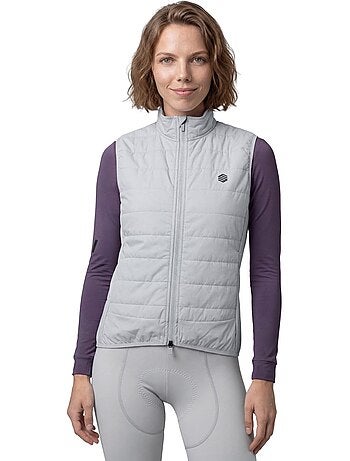 Gilet termico da ciclismo da donna ciclismo donna srx ultra warm-w gray