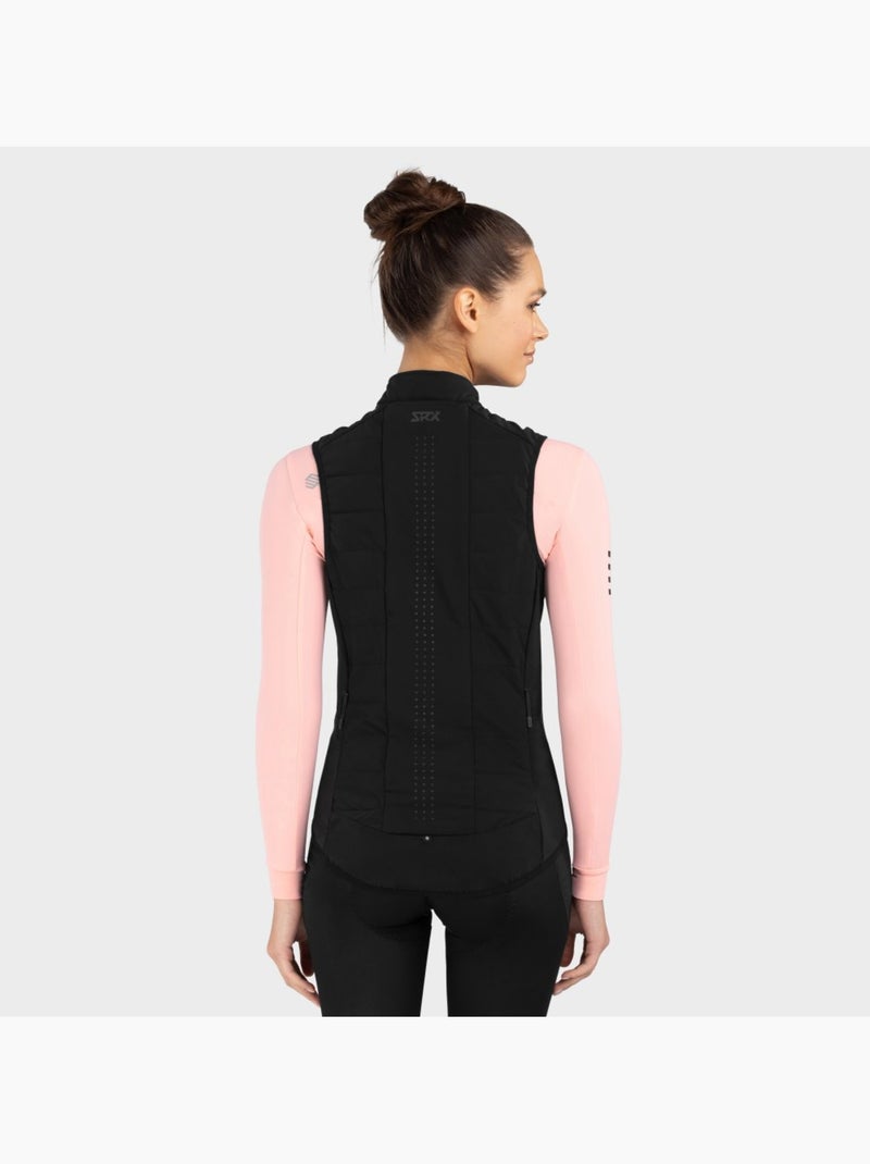 Gilet termico da ciclismo da donna ciclismo donna srx ultra warm-w Nero - Kiabi