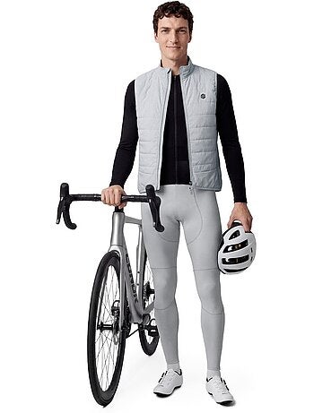 Gilet termico da ciclismo da uomo ciclismo uomo srx ultra warm gray