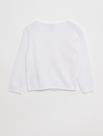 Gilet tinta unita con bottoni a pressione magnetici - collezione facile da indossare