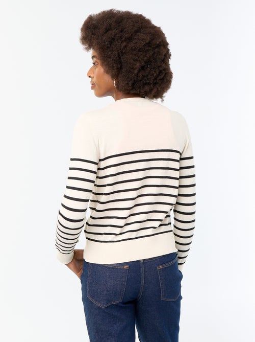 Gilet tinta unita con collo rotondo - Kiabi