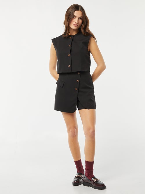 Gilet tinta unita senza maniche - Kiabi