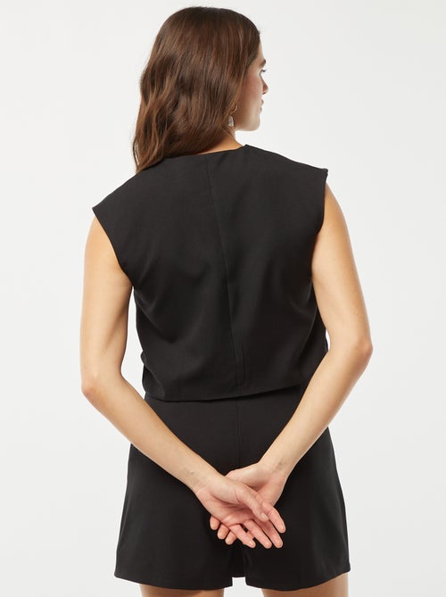 Gilet tinta unita senza maniche - Kiabi