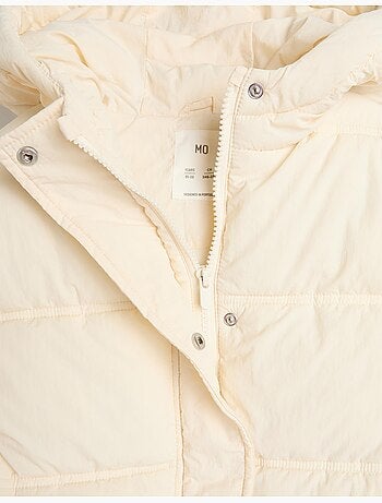 Gilet trapuntato con cappuccio, mo fashion