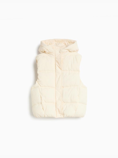 Gilet trapuntato con cappuccio, mo fashion - Kiabi