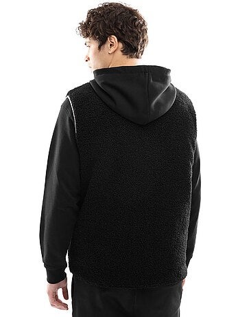 Gilet trapuntato reversibile in sherpa da uomo lifestyle uomo tromso