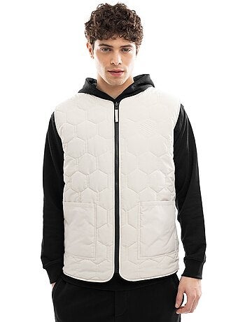 Gilet trapuntato reversibile in sherpa da uomo lifestyle uomo tromso