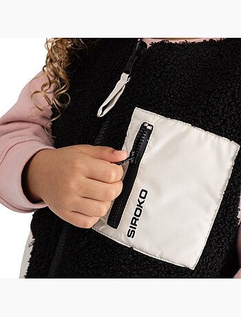 Gilet trapuntato reversibile in sherpa per bambine lifestyle bambini e bambine e