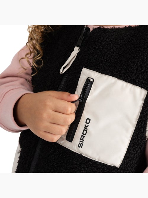 Gilet trapuntato reversibile in sherpa per bambine lifestyle bambini e bambine e - Kiabi Gilet trapuntato reversibile in sherpa per bambine lifestyle bambini e bambine e - Kiabi