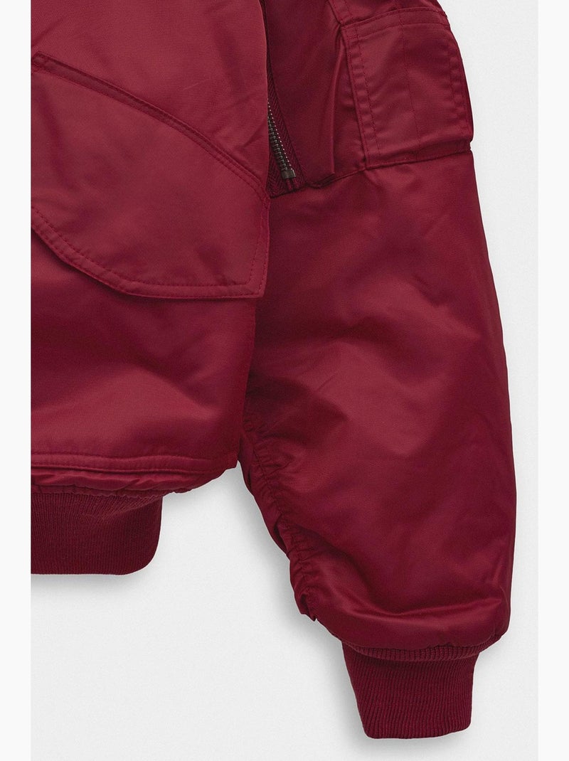 Gilet uomo sagomato giesto Rosso bordeaux - Kiabi