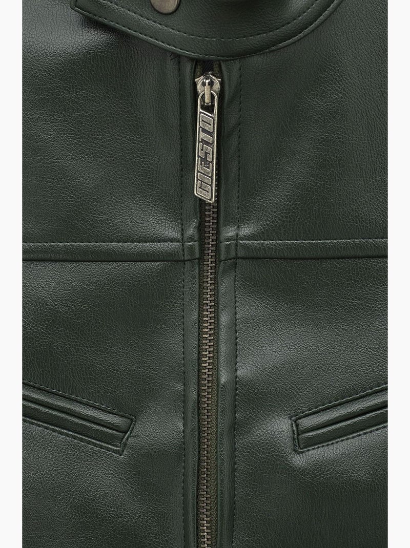 Gilet uomo sartoriale giesto Verde scuro - Kiabi