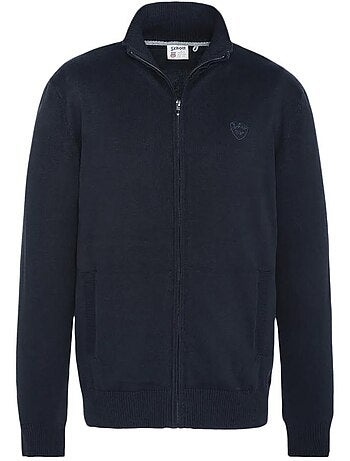 Gilet Uomo Schott con Zip