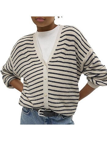 Gilet Vero Moda a Righe per Ragazza