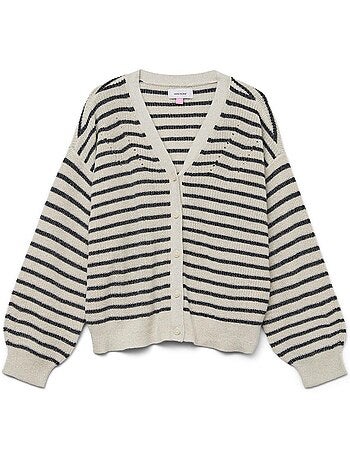 Gilet Vero Moda a Righe per Ragazza