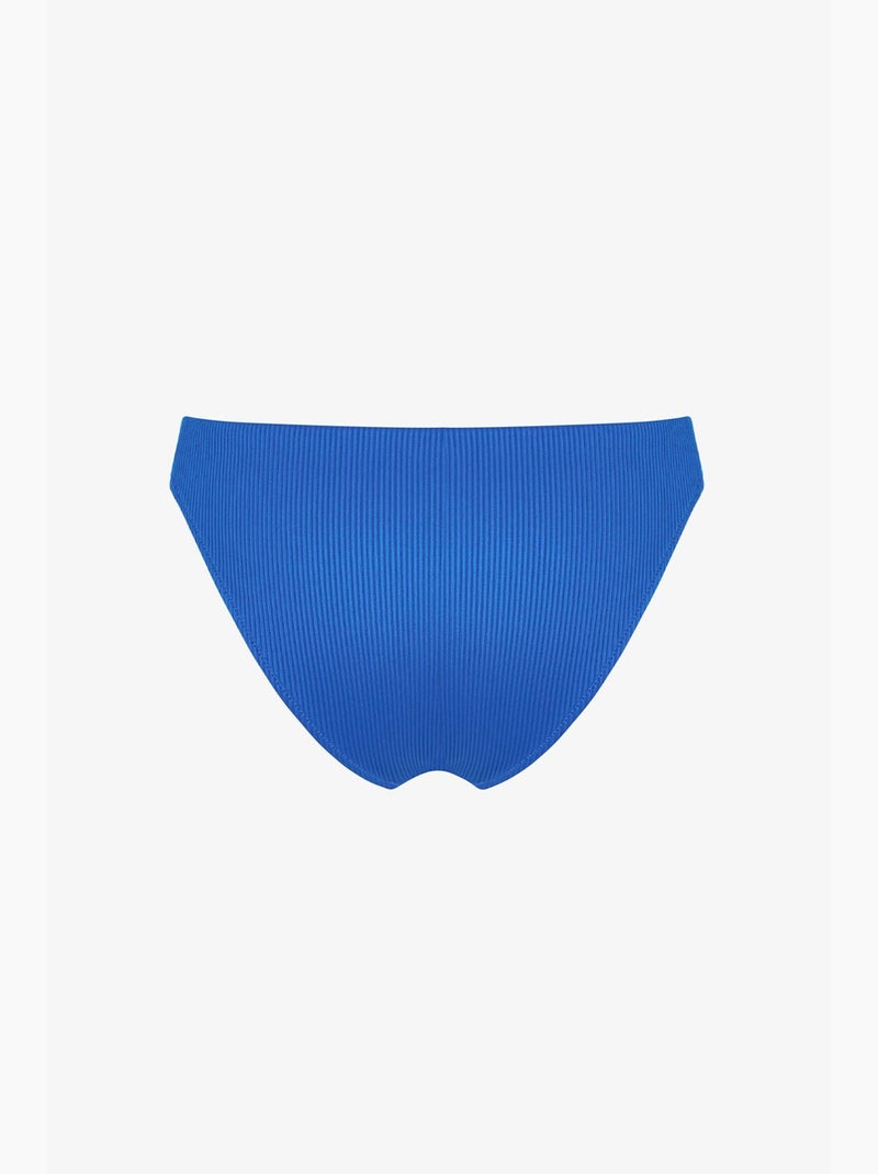Gillian slip bikini a vita media penti Blu cobalto - Kiabi