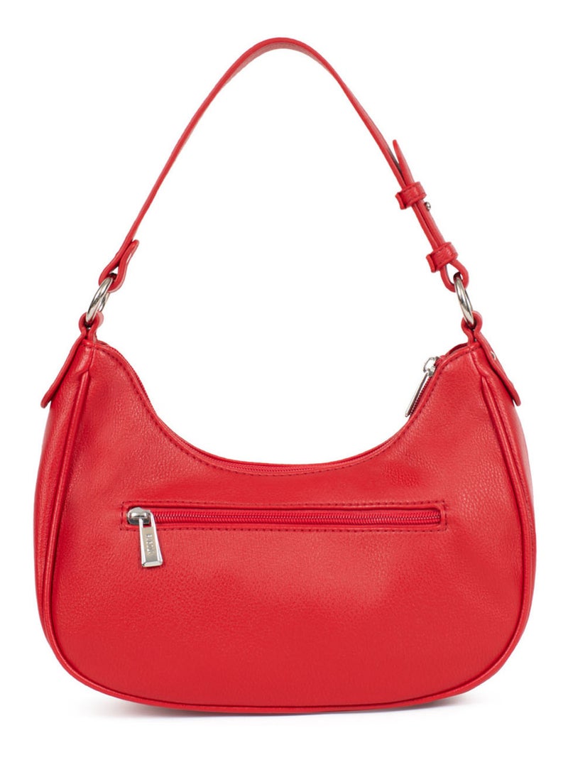 GINA - Borsa a spalla con 1 manico Rosso scuro - Kiabi