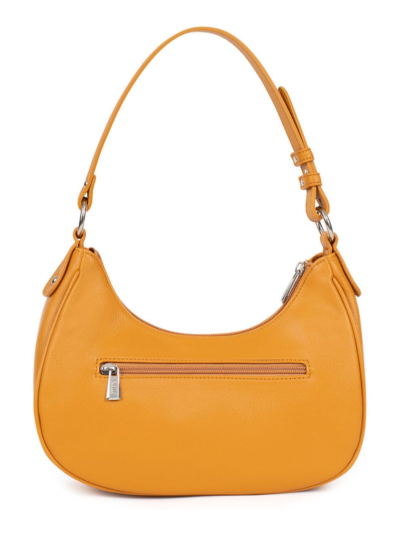 GINA - Borsa a spalla con 1 manico Senape - Kiabi