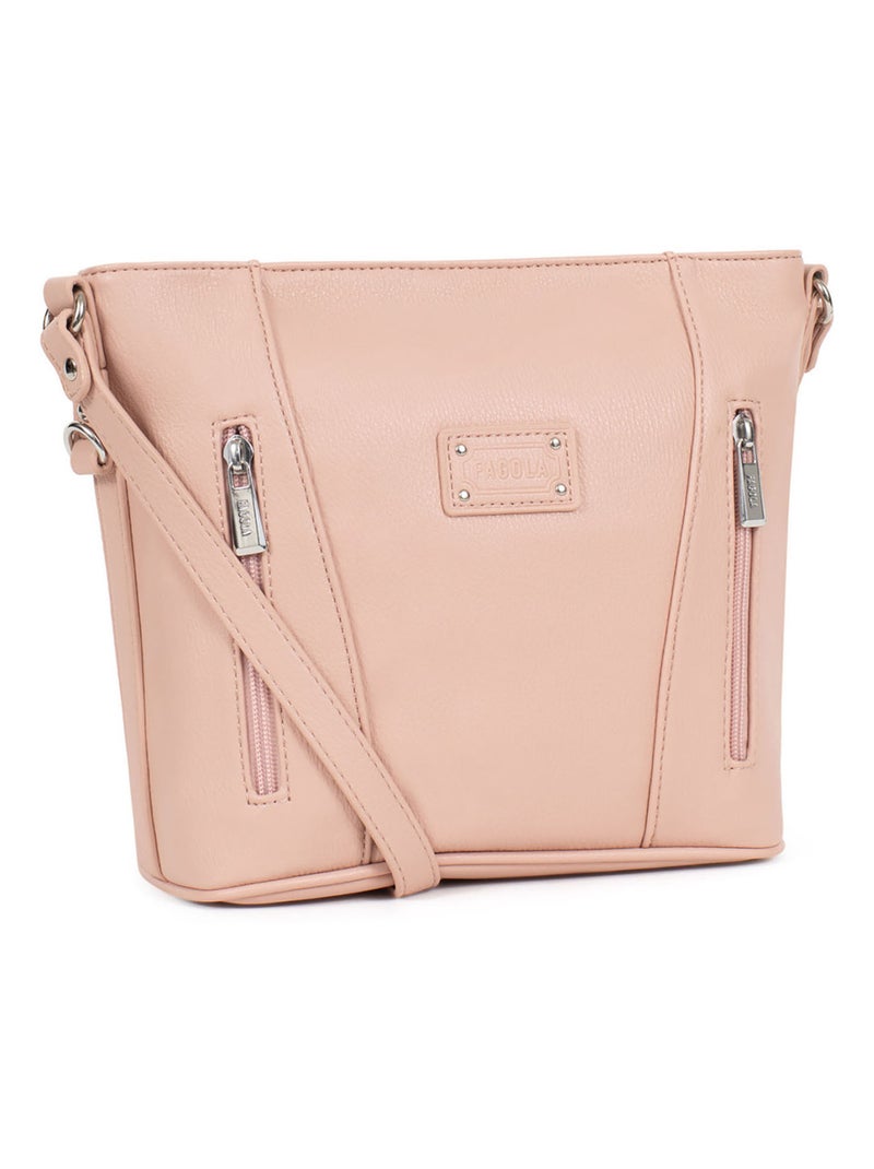 GINA - Borsa a tracolla Beige/Rosa - Kiabi